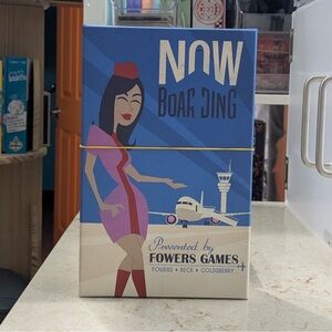 Now Boarding Board Game - Blue and Red